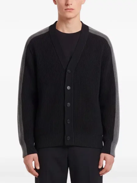 Вълнена жилетка Gucci черно