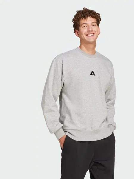Свитшот Adidas серый