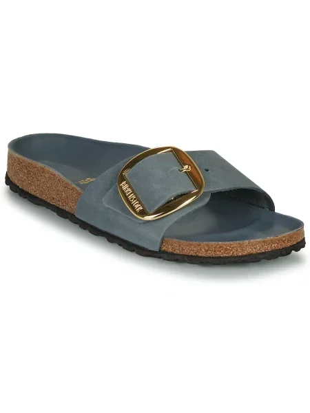 Birkenstock Šľapky Madrid Big Buckle Hex Sivá modrá