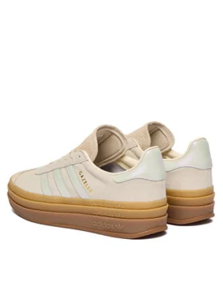 ADIDAS ORIGINALS Sportbačiai be auliuko GAZELLE BOLD rusvai pilka balta