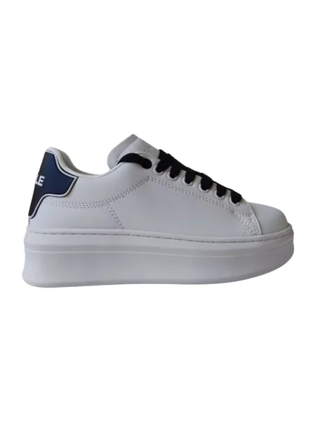 Sneakersy Gaëlle Paris skórzane szare