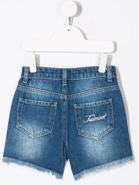 Szorty jeansowe dziecięce Twinset niebieskie