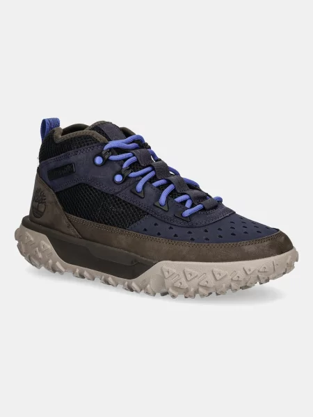 Обувки Timberland Greenstride Motion 6 Mid мъжки тъмносиньо