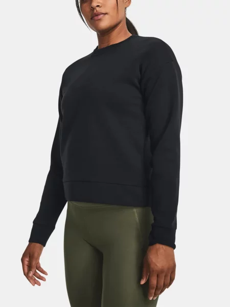 Hanorac crewneck Under Armour negru