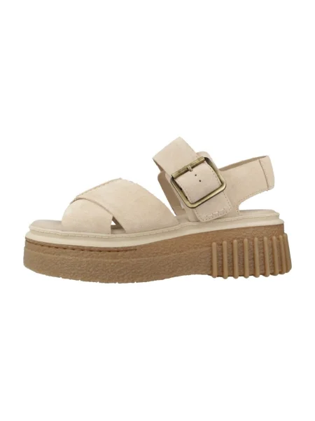 Sandale Clarks maro
