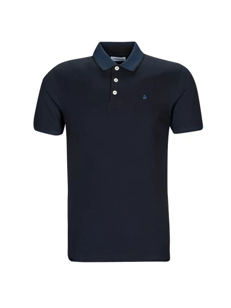 Majica Jack & Jones s kratkimi rokavi modra