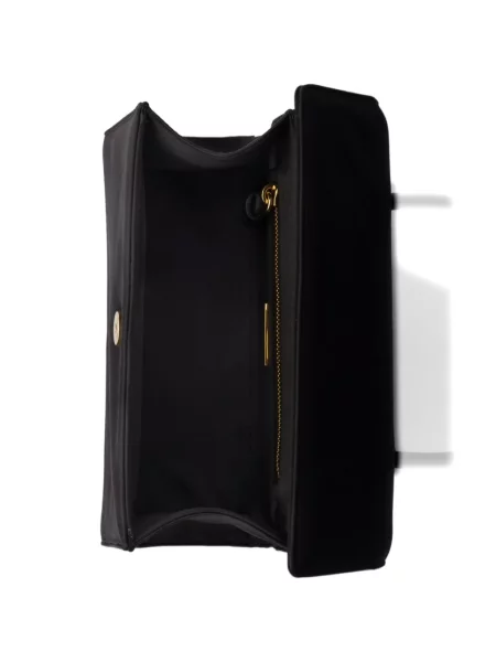 Geantă Prada din satin negru