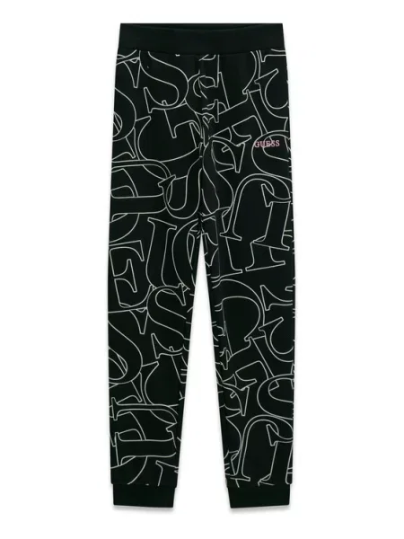 Guess Спортивні штани чорний