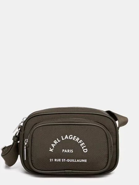 Чанта за кръст Karl Lagerfeld зелено