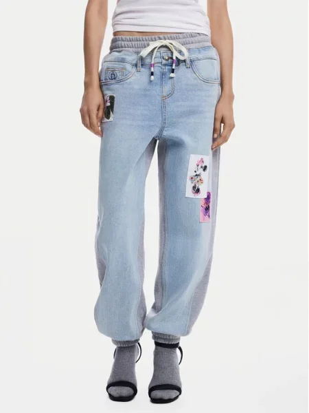 Desigual Jeansy Mnnie niebieski