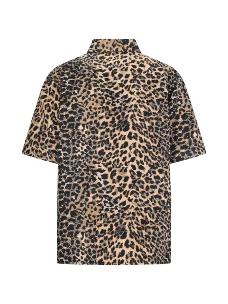 Scurt cămașă de blugi Darkpark cu model leopard