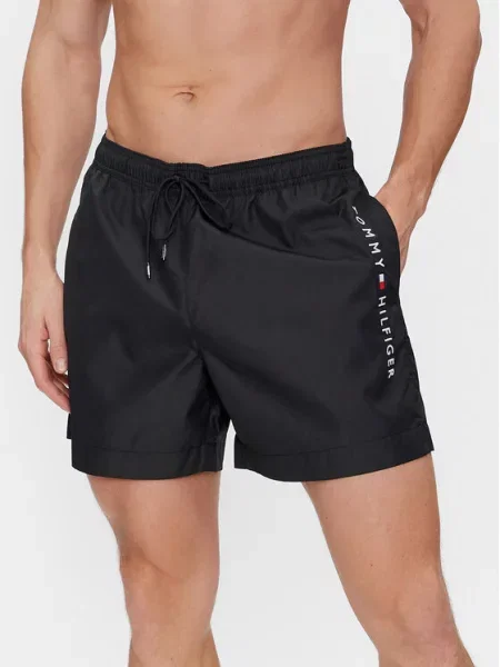 Tommy Hilfiger Plaukimo šortai juoda