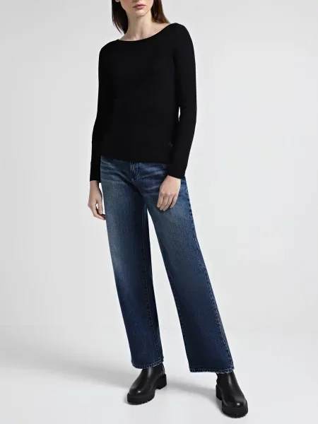 Лонгслив Armani Exchange черный