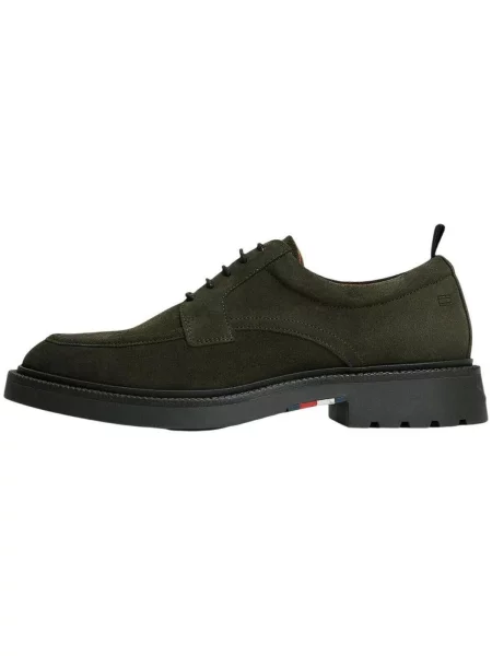 Pantofi Tommy Hilfiger verde