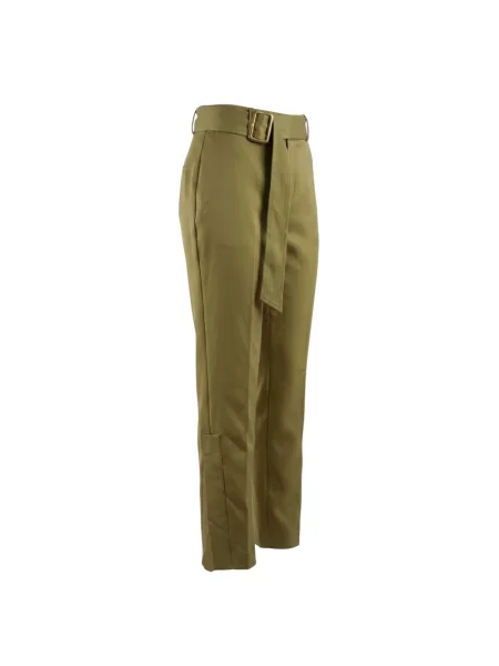 Spodnie Trussardi zielone