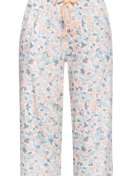 VIVANCE by LASCANA Pantaloni de pijama azuriu / gri / rosé alb