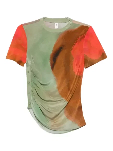 Bluzka Sir. z nadrukiem zielona