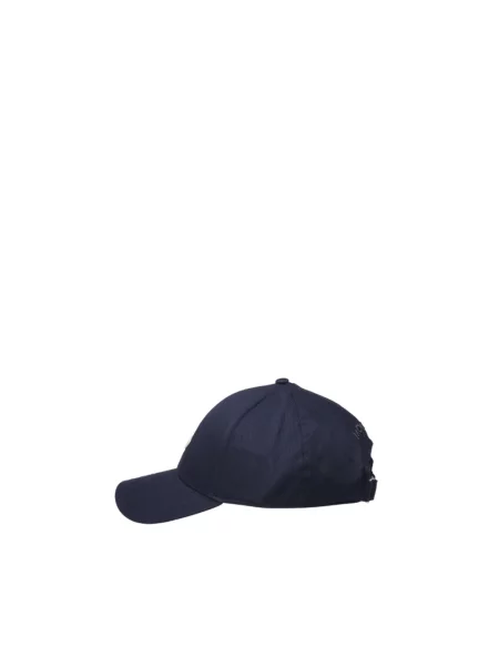 Czapka z daszkiem Moncler niebieska