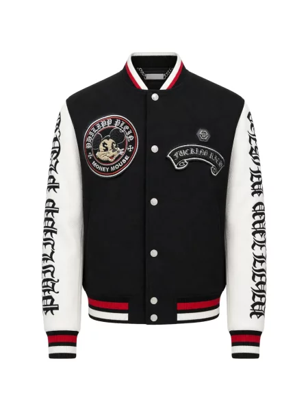 Geacă bomber Philipp Plein negru