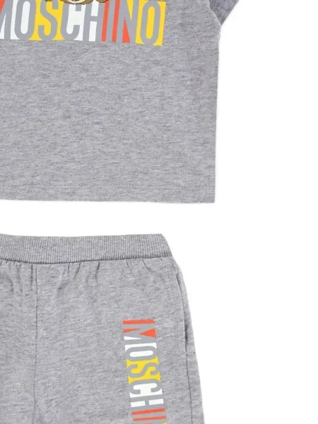 Szorty dziecięce Moschino szare