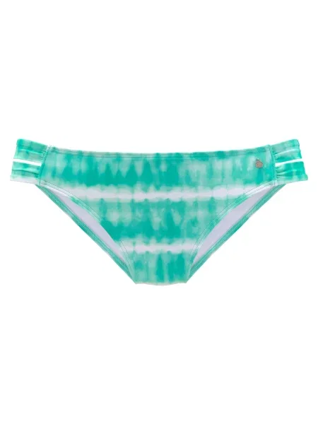 S.Oliver Slip costum de baie verde alb