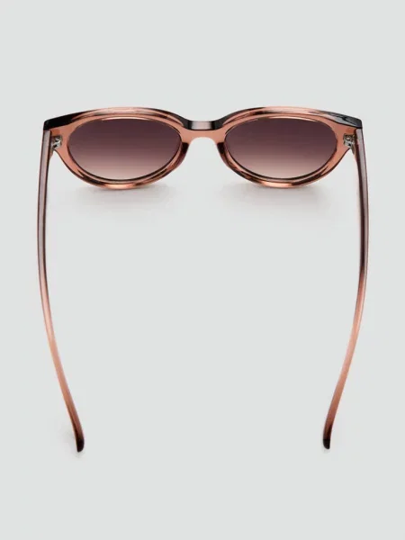 Okulary przeciwsłoneczne cat eye brzoskwiniowy Kobieta uniwersalny MANGO