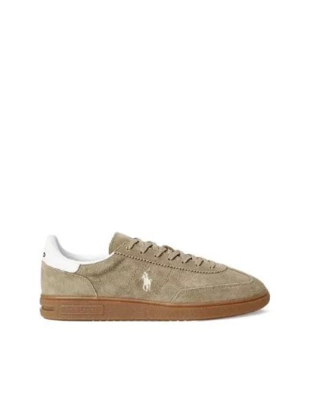 Sneakersy Ralph Lauren zamszowe brązowe