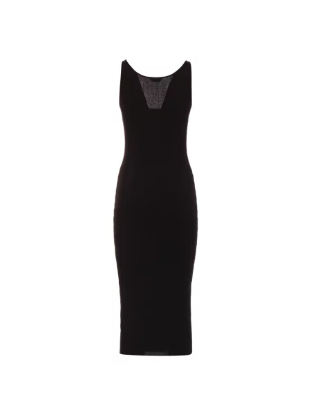Sukienka midi Just Cavalli czarna
