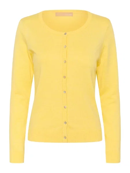 CULTURE Geacă tricotată CUannemarie lămâie galben