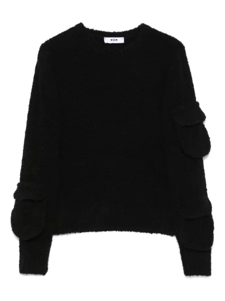 Sweter dziecięcy Msgm czarny