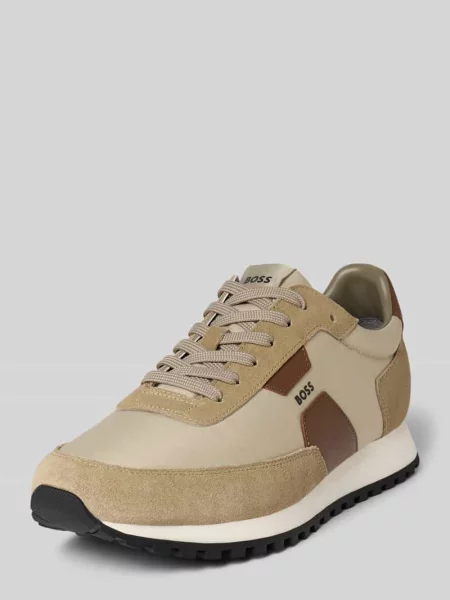 Sneakersy BOSS beżowe