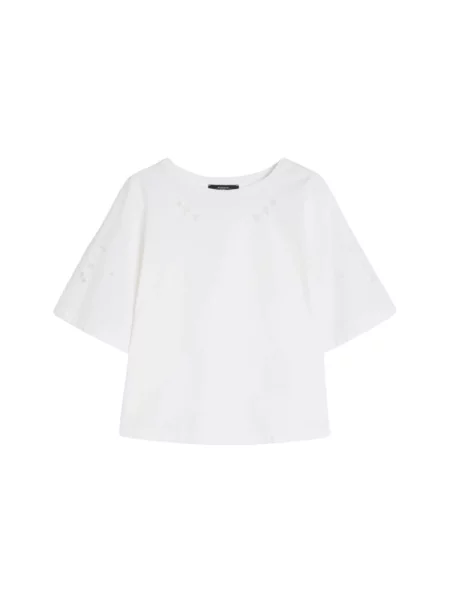 Weekend Max Mara Koszulki Kobieta S Targa Top biały