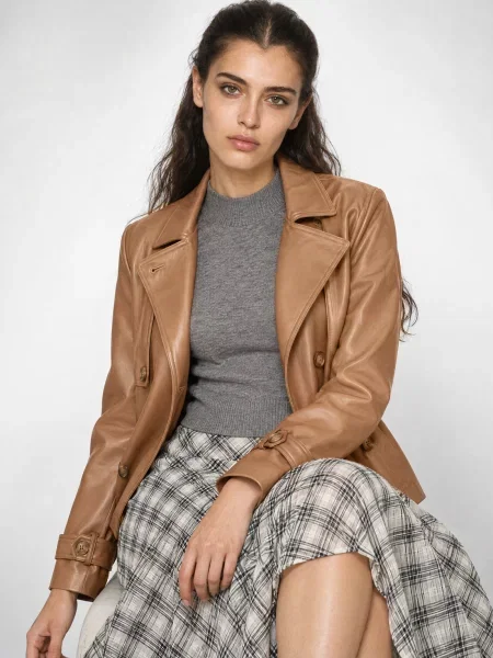 Rövid ruha Vero Moda barna