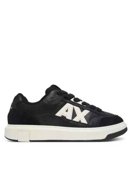 Sneakersy Armani Exchange czarne
