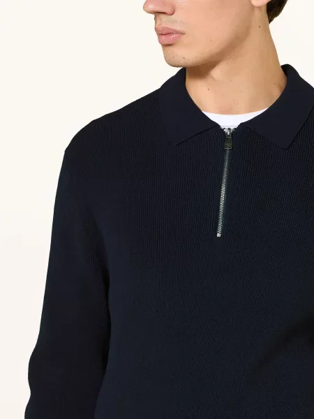 Joop! Jeans Pletená Polokošile Chilesco tmavě modrá