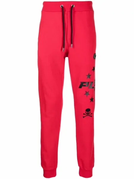 Komplet dresowy Philipp Plein czerwony