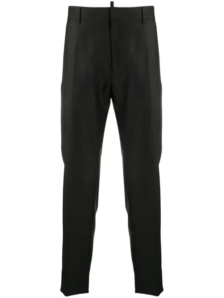Pantaloni Dsquared2 de lână negru
