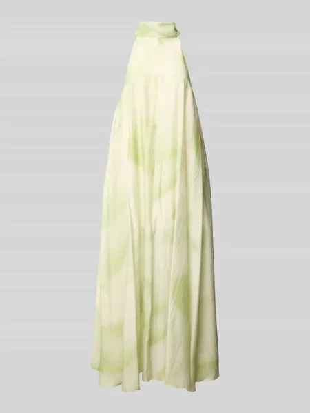 Sukienka maxi typu neckholder z mieszanki lyocellu model FIE' Copenhagen Muse