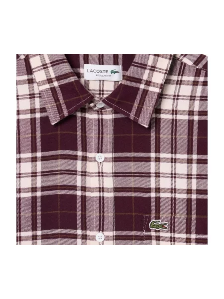 Cămașă Lacoste casual maro