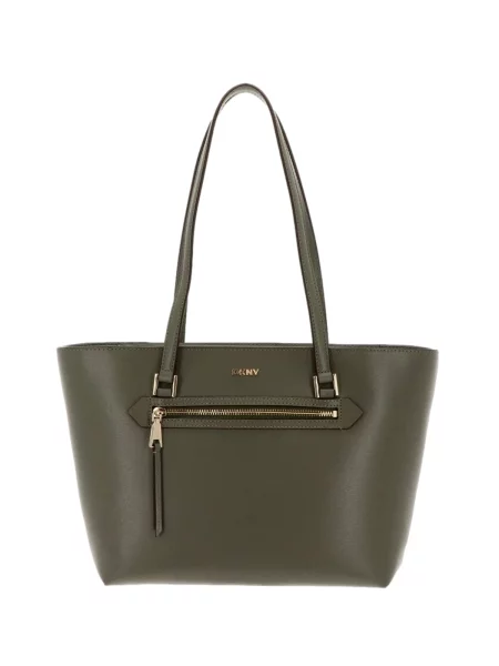 DKNY Geantă de umăr Bryant Ave închis verde