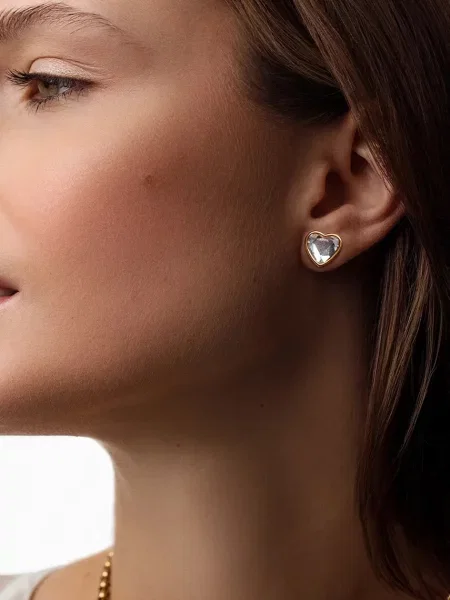 Позолочені сережки Lilou