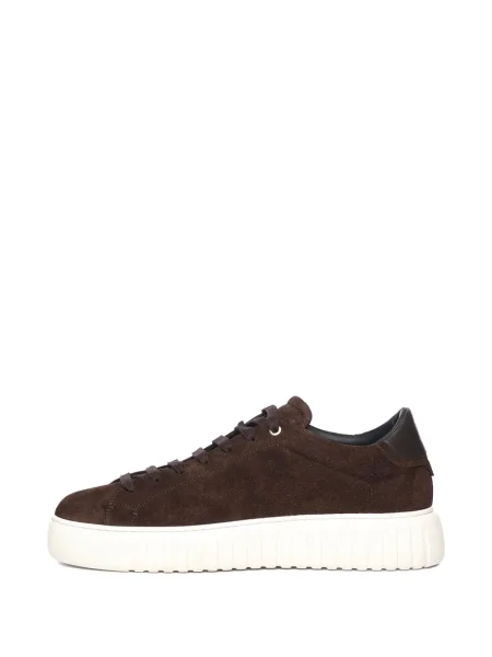 Szarvasbőr sneaker Giuliano Galiano barna