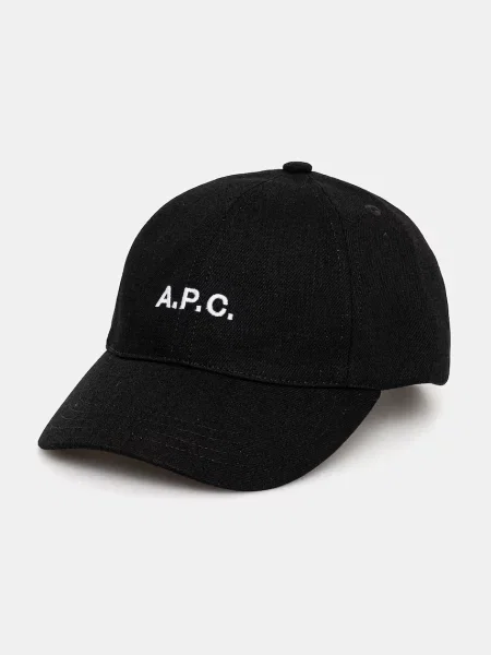 A.P.C. Șapcă baseball CHARLIE negru