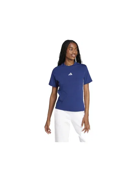 Prugasta majica Adidas plava