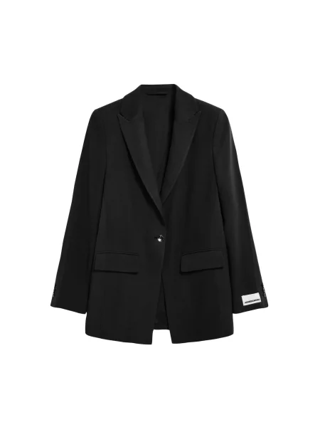 ARMEDANGELS Blazer MIKULAA črna bela
