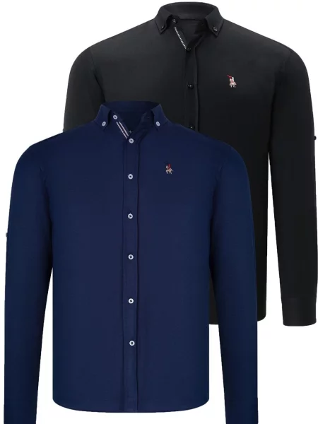 Риза Dewberry синьо