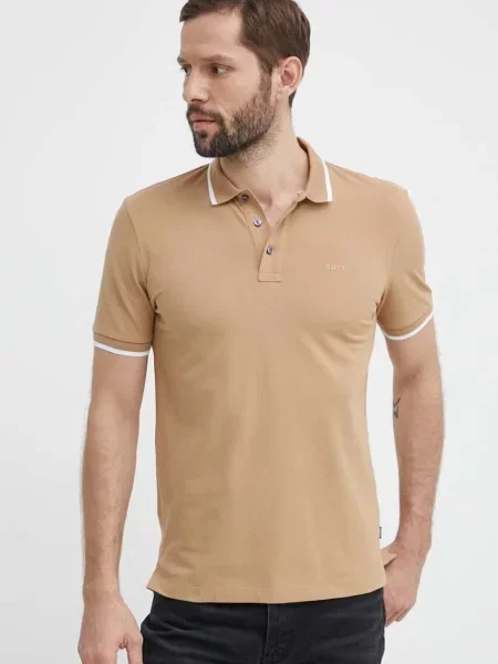 Polo majica Boss bež
