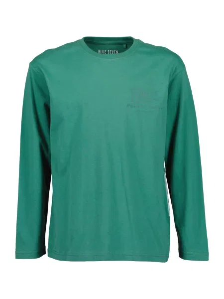BLUE SEVEN Tricou deschis / verde smarald / verde pin albastru