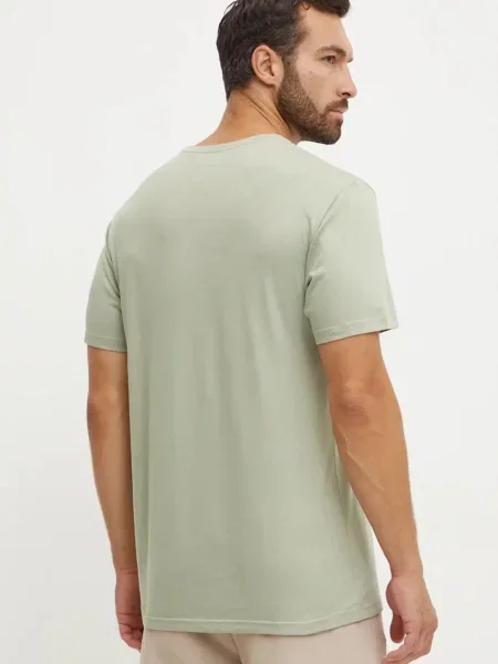 Футболка Columbia с лого зеленая