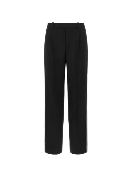 Pantaloni Brunello Cucinelli de lână negru